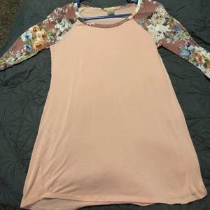 Floral sleeve size medium
